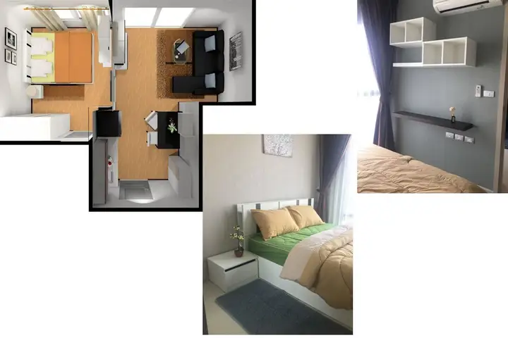 New Condo, Fully Furnished, North-Facing Terrace, 34 SQM