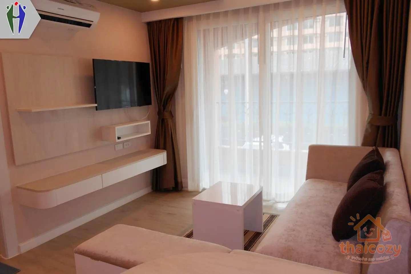 Condo Seven Sea Jomtien Pattaya 1 Bedroom, 1 Bathroom photo 1