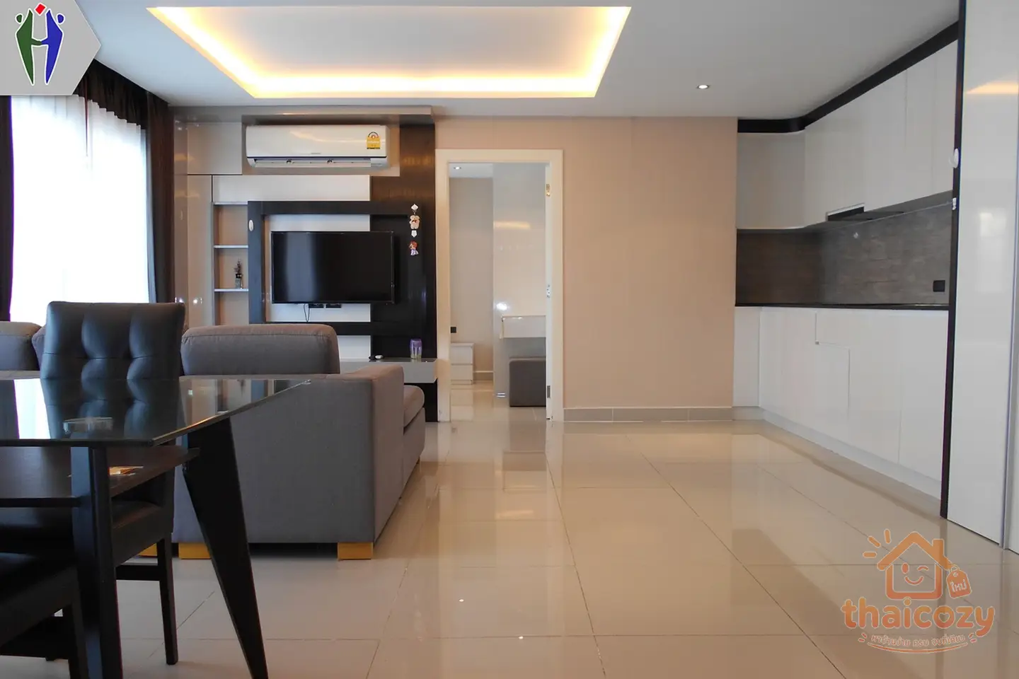Appartement de 2 chambres à louer, 76 m², Pattaya Sud - 19 000 Bahts/Mois photo 1