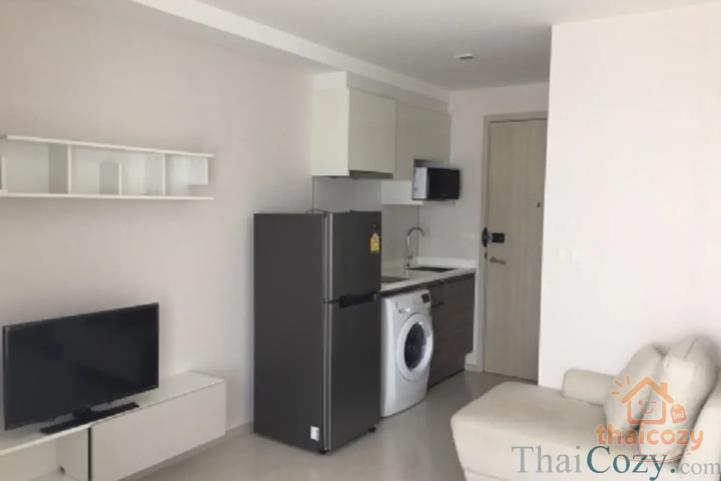 Studio Condo for Rent at Condolette Pixel Sathorn, Near MRT Khlong Toei, 13,000 THB/Month photo 1