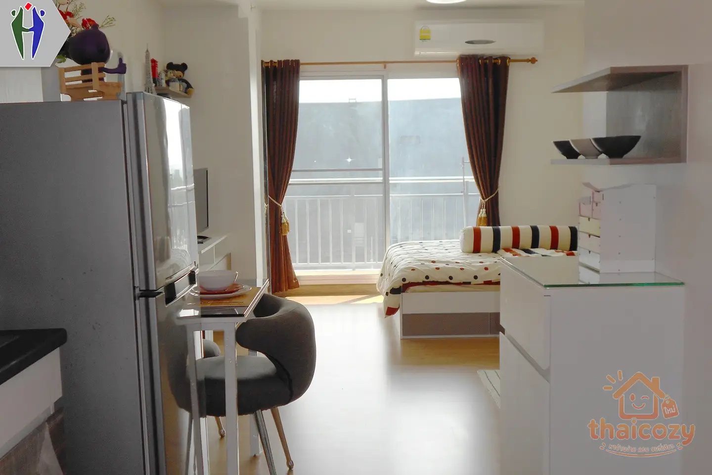 Studio Condo for Rent on Tepprasit Road, Pattaya – 1 Bathroom photo 1