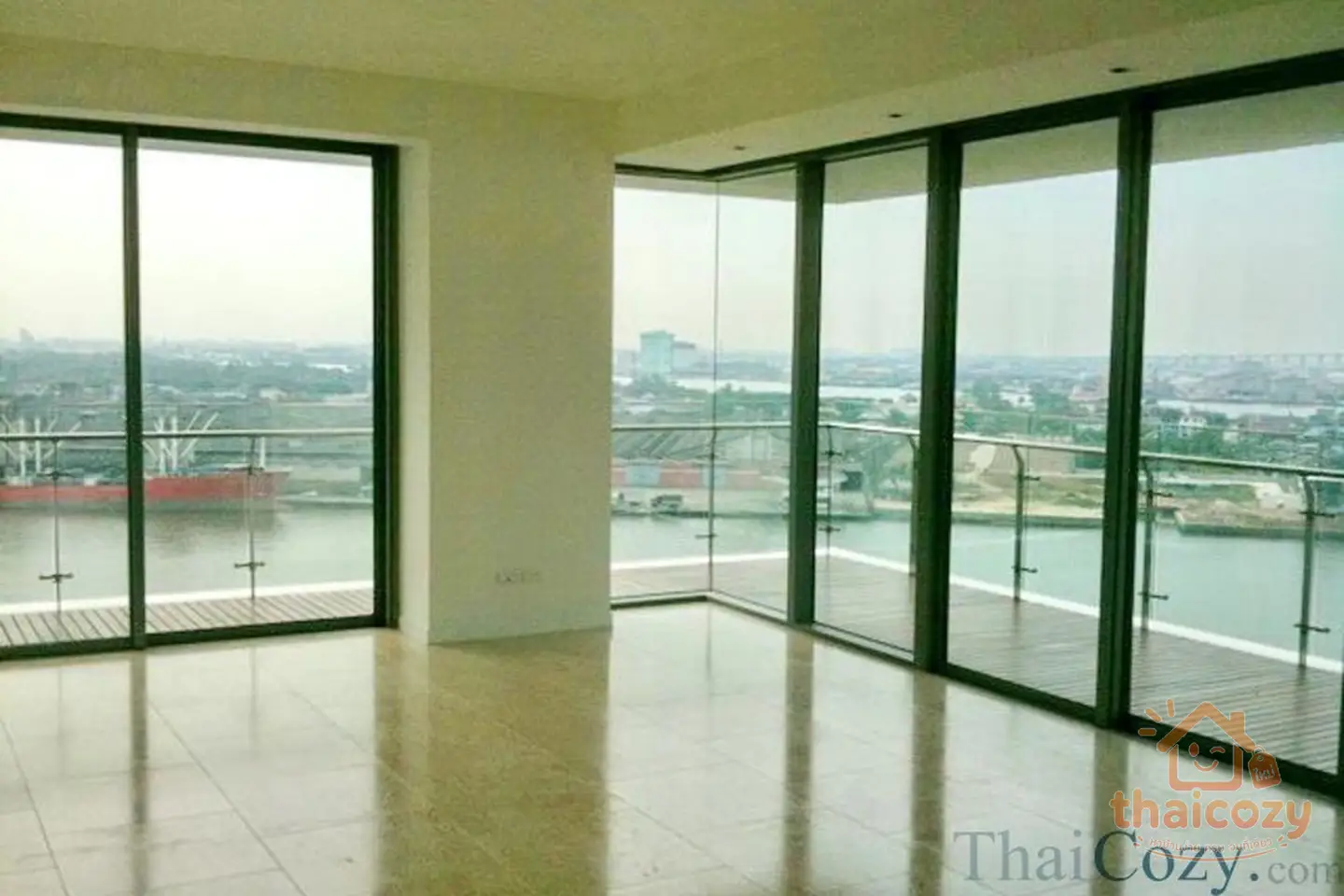 Appartement moderne avec vue sur le pont Kanchanaphisek à louer à Bangkok photo 1